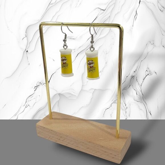 ✨️Pringles Original Chip Earrings✨️(2-A023-D)-Jewelry for Women - Picture 5 of 6